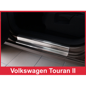 Einstiegsleisten aus Edelstahl, 4 Stück, Volkswagen Touran 2 2006–16