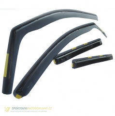 Windschutzscheiben, Fensterheber (Deflektoren, Plexiglas), Dacia Logan MCV II 5 Türen. 2013-+ vorne+hinten