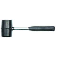 Gummihammer, 66 mm Metall-/Kunststoffgriff