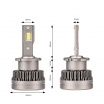 LED-Autolampe XD D3S 70W 6500K 8600LM (mit Widerstand) 2 Stk