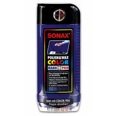 Farblack Blaulack Sonax 500 ml + Korrekturstift