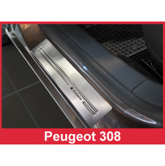 Einstiegsleisten aus Edelstahl, 4 Stück, Peugeot 308 2 2013–17
