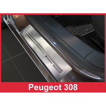Einstiegsleisten aus Edelstahl, 4 Stück, Peugeot 308 2 2013–17