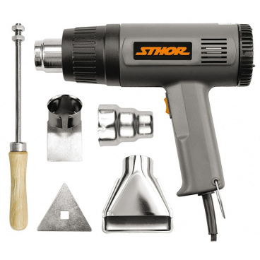 Bräunungspistole 230V 1000/1500W 375/495°C + Zubehör Bräunungspistole 230V 1000/1500W 375/495°C + Zubehör