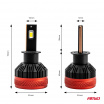 LED-Hauptscheinwerferlampen H3 X3 Serie AMiO