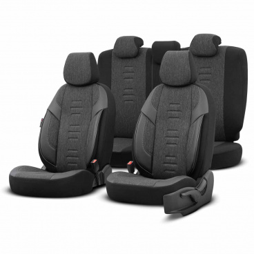 OTOM THRONE 102 SMOKED 3-ZIP Autositzbezug-Set OTOM THRONE 102 SMOKED 3-ZIP Autositzbezug-Set