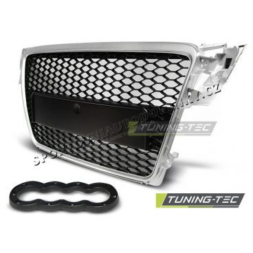Audi A4 B8 2008-2011 silberne Maske (GRAU03) Audi A4 B8 2008-2011 silberne Maske (GRAU03)