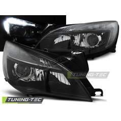 Opel Astra J 2010- Klare Frontleuchten, schwarzes Tagfahrlicht