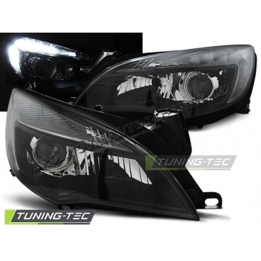 Opel Astra J 2010- Klare Frontleuchten, schwarzes Tagfahrlicht