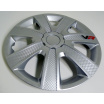 Radkappen VR Carbon silber 13-16 (4er-Set)