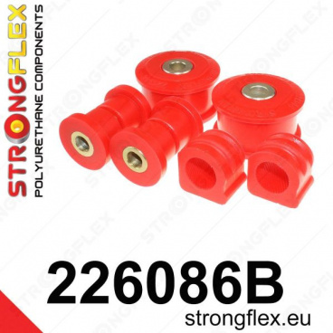 Seat Leon 2WD StrongFlex Satz Silentblöcke nur für die Vorderachse 6-tlg Seat Leon 2WD StrongFlex Satz Silentblöcke nur für die Vorderachse 6-tlg