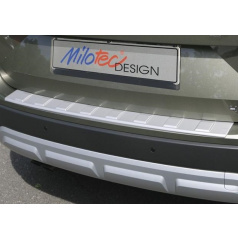 Fünfte Einstiegsleiste mit Vorsprüngen, silber matt – Škoda Yeti City Facelift vonv. 2013