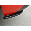 Seitendiffusoren unter der hinteren Stoßstange für Škoda Rapid, Maxton Design (glänzend schwarzer ABS-Kunststoff)