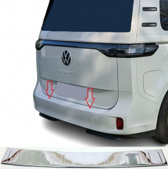 Edelstahl polierte Abdeckung der Oberkante der Heckstoßstange VW ID. Buzz 2022+