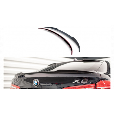 Verlängerungsspoiler BMW X6 F16 F86 M-Pack 3D v.1 Glänzend Schwarz