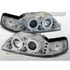 FORD MUSTANG 1999–04 ANGEL EYES CHROM-KLARE SCHEINWERFER