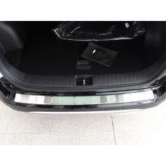 Edelstahl-Bodenabdeckung der Oberkante der Heckstoßstange Kia Sportage 2021+ NQ5