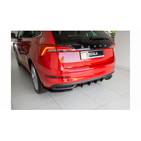 Dokładka Skoda Scala Zderzak Tył Gloss Black Dokładka Skoda Scala Zderzak Tył Gloss Black
