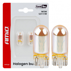 Halogenlampen WY5W 12V5W LumiTec orange Chrom 2Stk.