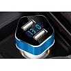 Autoladegerät mit Voltmeter 2xUSB