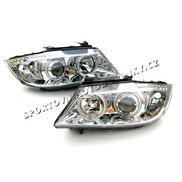 Bmw E90 4D – klare Frontprojektoren ANGEL EYES – CCFL