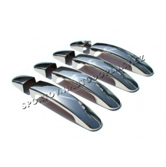 Ford C-Max 03-08 – Kurbelabdeckungen aus Edelstahl und Chrom – OMSA LINE