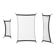 Netze für den Gepäckraum Škoda Fabia III original grau