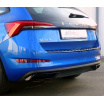 Skoda Scala Dummy-Auspuffblenden, ABS glänzend schwarz 2019+