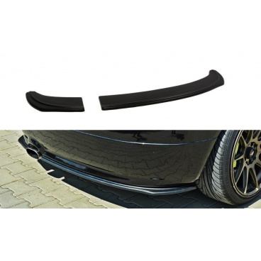 Spoiler unter der Heckstoßstange für Škoda Fabia RS Mk1, Maxton Design (glänzend schwarzer ABS-Kunststoff)