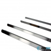 Edelstahlspiegel schwarz Omtec Fensterleisten Dacia Duster 2010-18 4 Stk