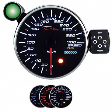 Depo PK DUAL 115mm Uhr - Tachometer