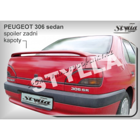 PEUGEOT 306 SEDAN (93-01) Heckspoiler. Hauben (EU-Homologation)