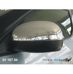 Rückspiegelabdeckungen Chrom Skoda Fabia II