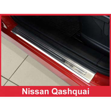 Edelstahl-Einstiegsleisten 4 Stück Nissan Qashqai 2007-13
