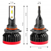 Extra starke LED-Lampen HB3 2005 für Hauptscheinwerfer BF-Serie 2 Stk