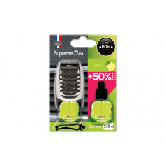 Lufterfrischer AROMA CAR SUPREME DUO LEMON