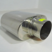 Sport-Edelstahl-Endkappe WM Sport oval 2A