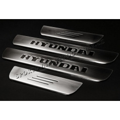 Hyundai Getz – Chrom-Einstiegsleisten aus Edelstahl – OMSA LINE