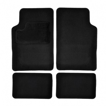 Schwarze Textilmatten für das gesamte Auto II Schwarze Textilmatten für das gesamte Auto II