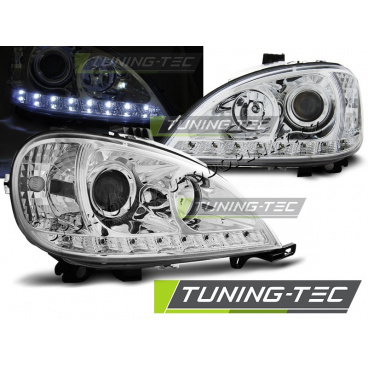 MERCEDES W163 ML M-KLASSE 09.2001-05 Daylight-Chrom-Frontscheinwerfer, klar