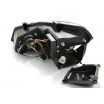 VW Polo 6R 2009-03.14 klare Frontleuchten DRL schwarz