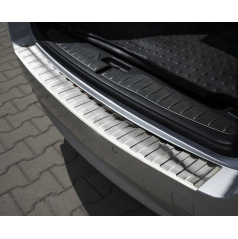 Edelstahlabdeckung – verchromter Einstiegsleistenschutz für die hintere Stoßstange BMW 5 F11 2010+