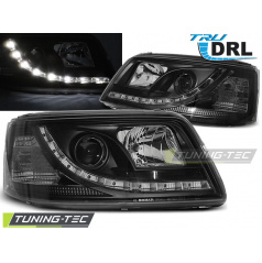 VW T5 04.03-08.09 Klare Frontleuchten Daylight Black DRL