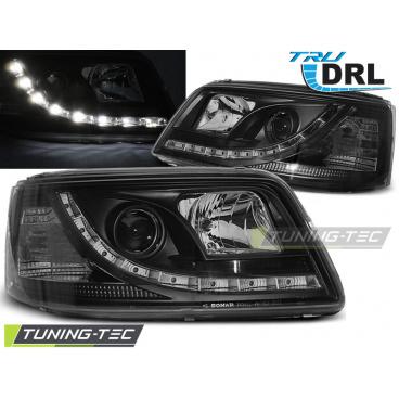 VW T5 04.03-08.09 Klare Frontleuchten Daylight Black DRL VW T5 04.03-08.09 Klare Frontleuchten Daylight Black DRL