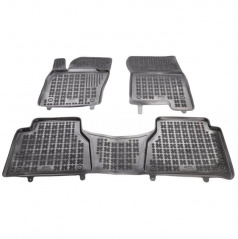 Gummimatten mit erhöhtem Rand, Mercedes Benz X-Klasse, 2017+