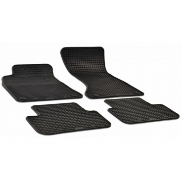 Gummiteppiche-Gummi-Automatten, Audi A4, 2007+ Gummiteppiche-Gummi-Automatten, Audi A4, 2007+