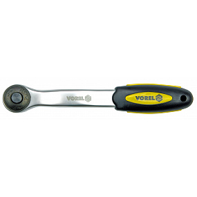 Ratsche 3/8" 200 mm gebogen CrV 72 Zähne