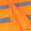 Reflexweste XXL orange mit Zertifikat AMiO-03985