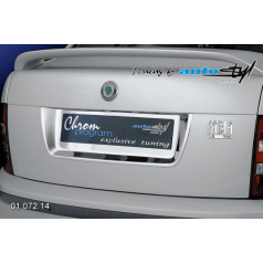 Škoda Fabia I Hinterer Kennzeichenrahmen Limousine, Kombi