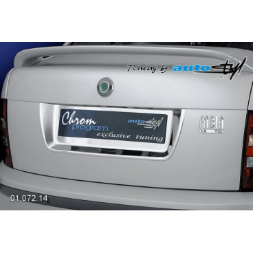 Škoda Fabia I Hinterer Kennzeichenrahmen Limousine, Kombi